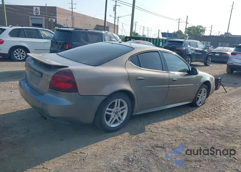 2007 Pontiac Grand Prix Gt из США, поврежденный, VIN 2G2WR554X71212092